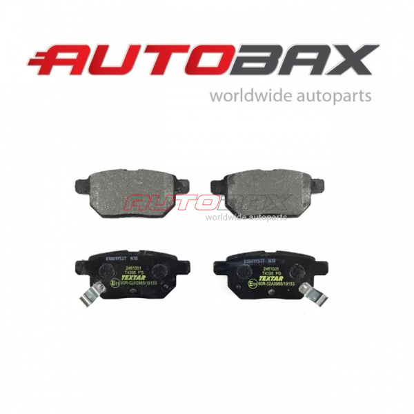Brake Pads Rear Toyota Corolla (E15) 2006>2013