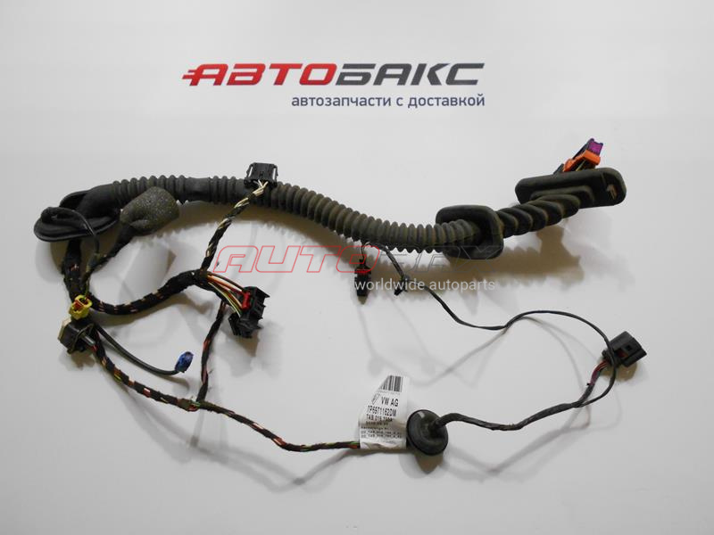 Wiring (braid) Door Front Right VolksWagen Touareg 2010>