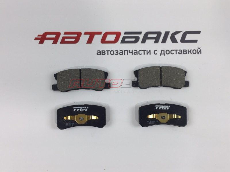 Rear Brake Pads Mitsubishi ASX 2010>