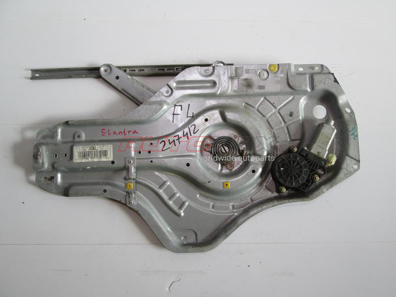 Power Window Regulator Front Left Elantra 2000>2005