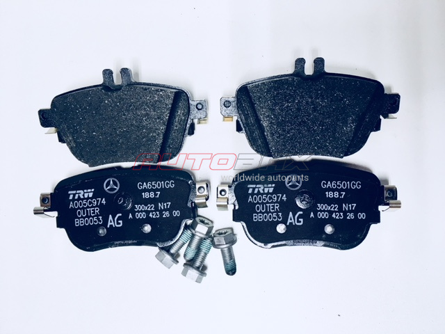 Rear Brake Pads Mercedes Benz E-Class (W213) 2016>