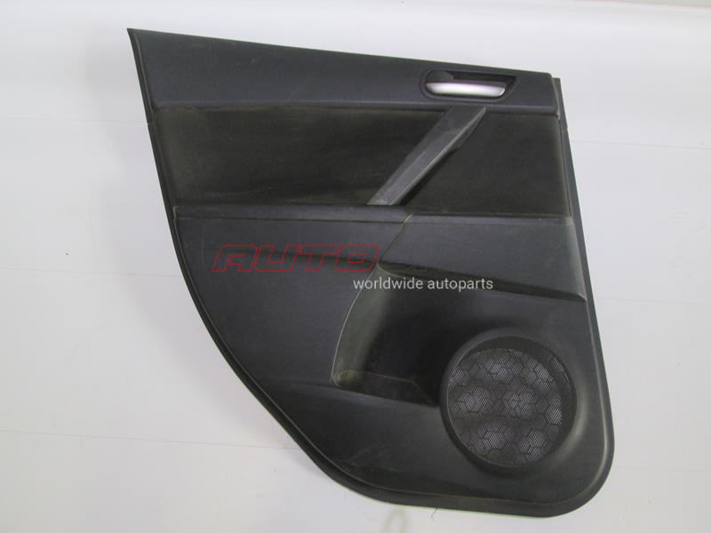 Rear Left Door Trim Panel Mazda 3 (BL) 2009>2013