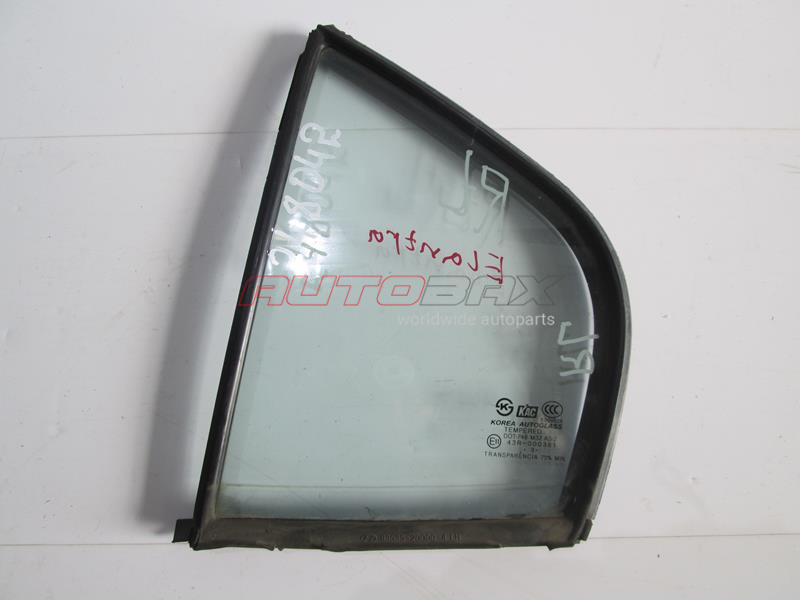 Left Rear Quarter Glass Elantra 2000>2005