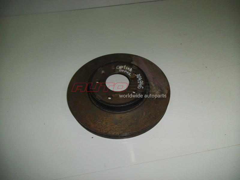 Front Brake Disc Chevrolet Captiva (C100) 2006>2010