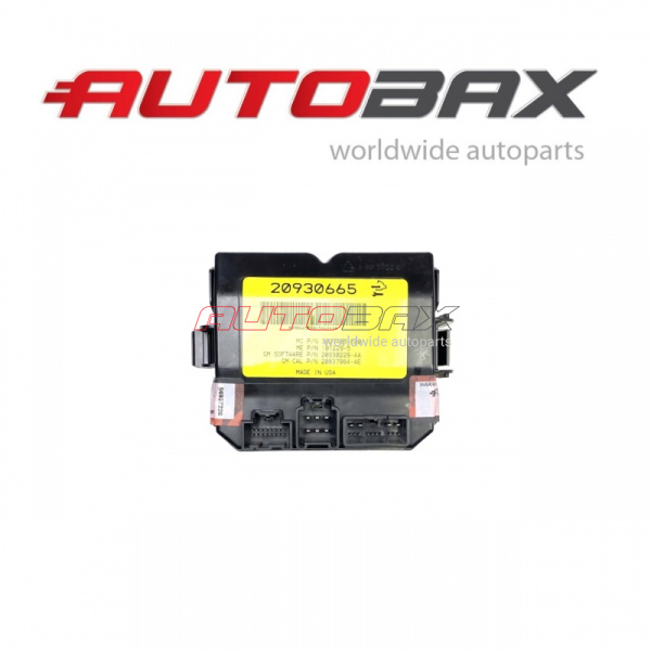 Block Electronic Cadillac SRX 2009>2016