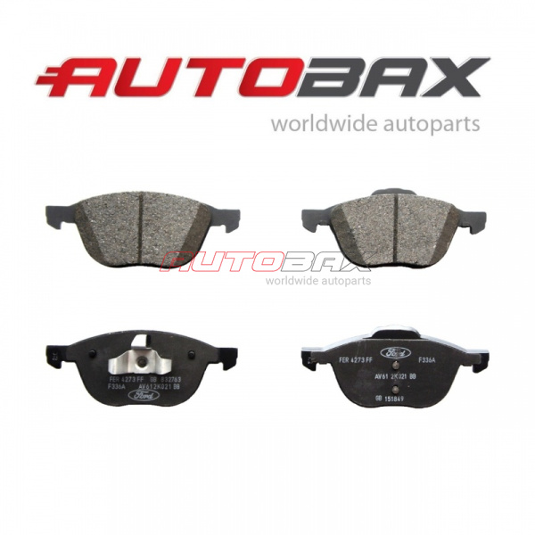 Front Brake Pads Mazda 3 (BL) 2009>2013