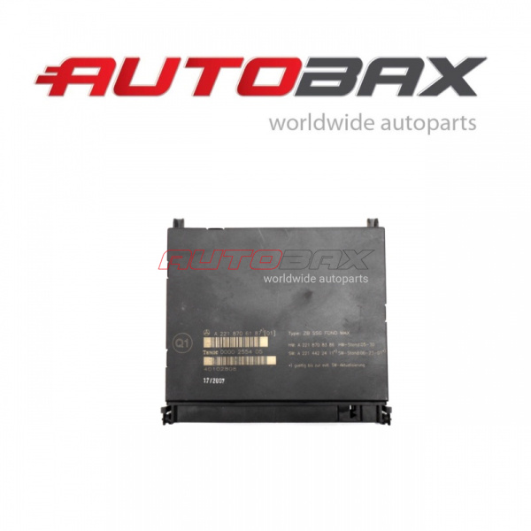 Seat Control Module Mercedes Benz S-Class (W221) 2005>2013