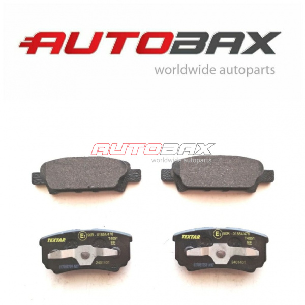 Rear Brake Pads Mitsubishi Lancer IX (CS) 2003>2006