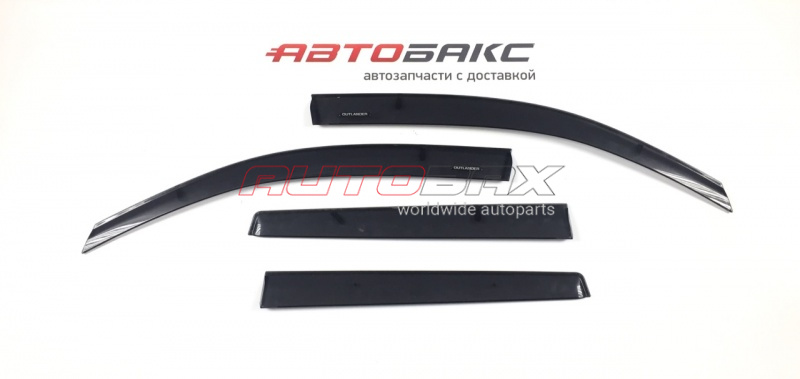 Window wind deflectors (set) Mitsubishi Outlander (GF) 2012>
