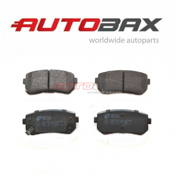 Rear Brake Pads Kia Rio 2005>2011