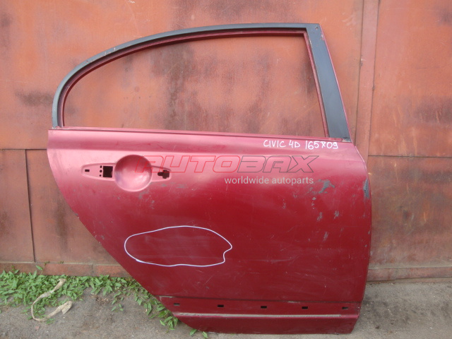 Door Rear Right Civic 4D 2006>2012