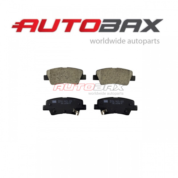 Rear Brake Pads Hyundai Solaris 2010>2017