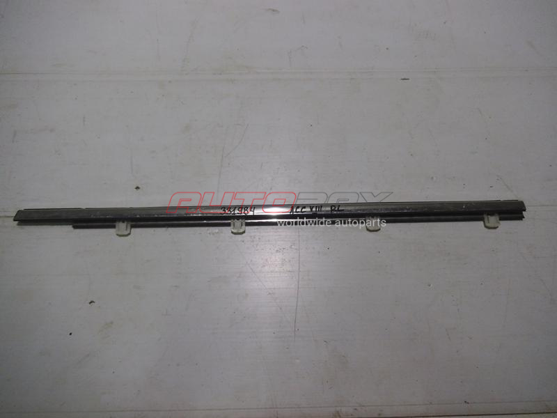 Rear Left Door Glass Seal Accord VIII 2008>2013