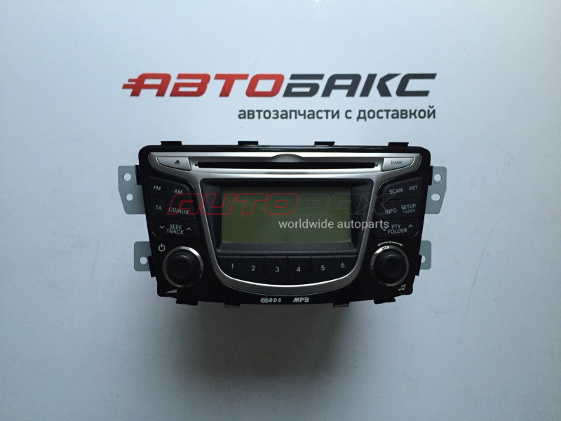 Radio/Multimedia System Hyundai Solaris 2010>2017
