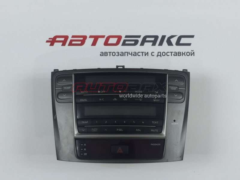 Radio/Heater Control Panel Lexus IS 2005>2013