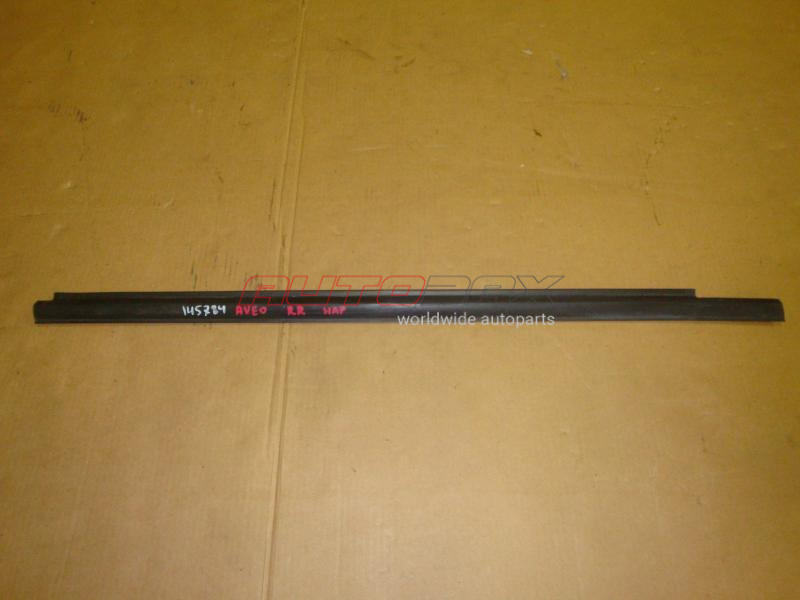Rear Right Door Glass Seal Aveo (T250) 2005>2011