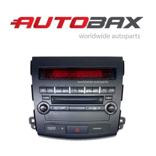 Stereo/Heater Control Panel Mitsubishi Outlander XL (CW) 2006>2012