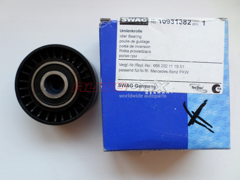 Drive Belt Tensioner Pulley A-Class (W168) 1997>2004