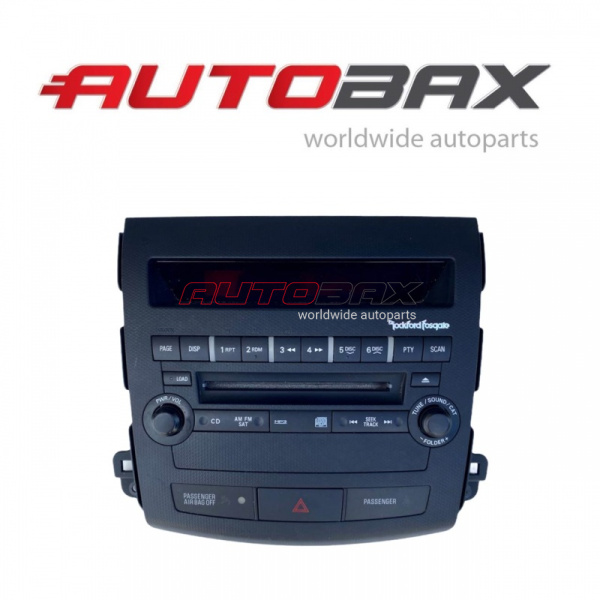 Stereo/Heater Control Panel Mitsubishi Outlander XL (CW) 2006>2012
