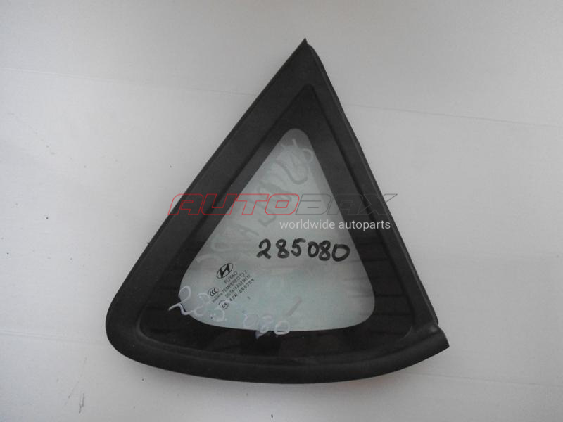 Right Rear Quarter Glass Hyundai Solaris 2010>2017