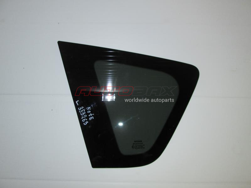Left Rear Quarter Glass Note (E11) 2006>2012