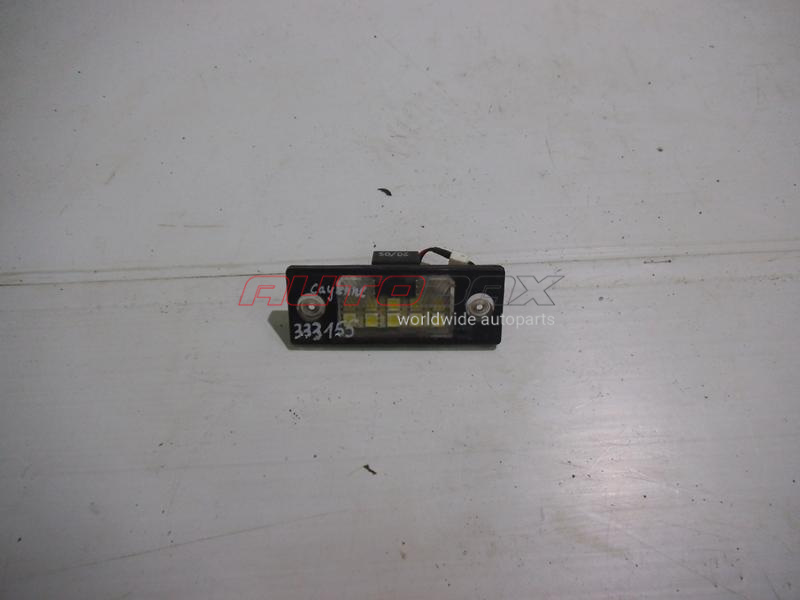 Number Plate Light Cayenne 2003>2010