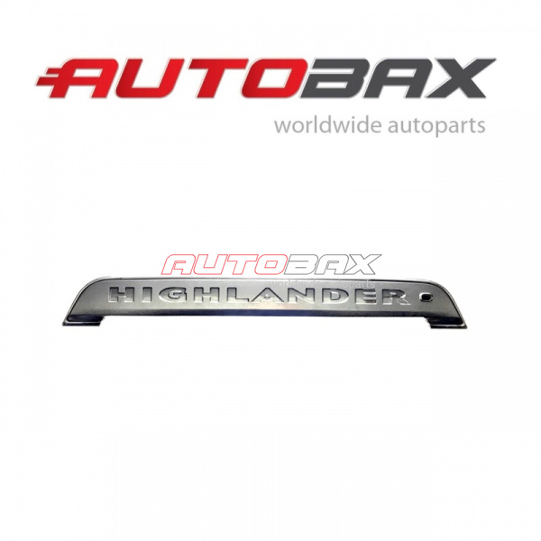 Molding/Door Trim/Trunk Lid Toyota Highlander II 2007>2013