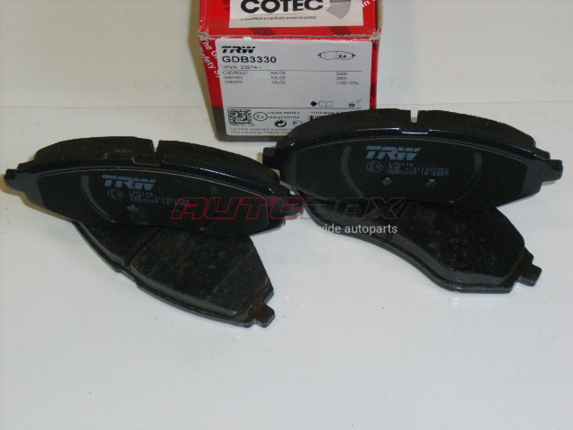 Front Brake Pads Aveo (T200) 2003>2008