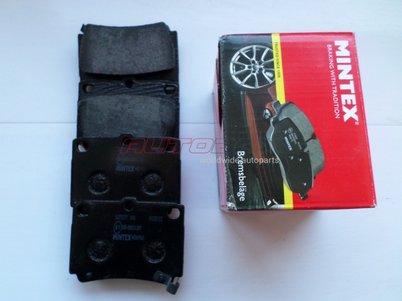Rear Brake Pads Pajero/Montero Sport (K9) 1998>2008