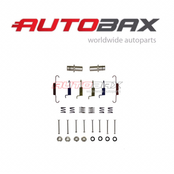 Rear Brake Pad Installation Kit Mitsubishi Lancer X (CY) 2007>