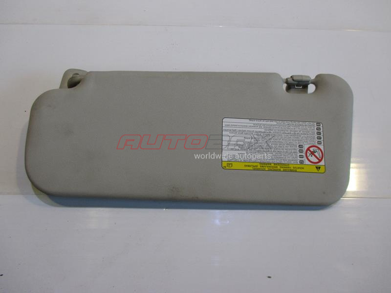 Sun visor Mazda 3 (BL) 2009>2013