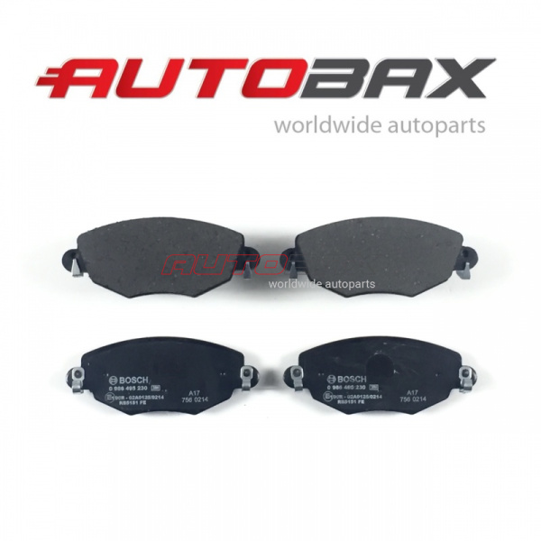 Front Brake Pads Jaguar X-Type 2001>2009