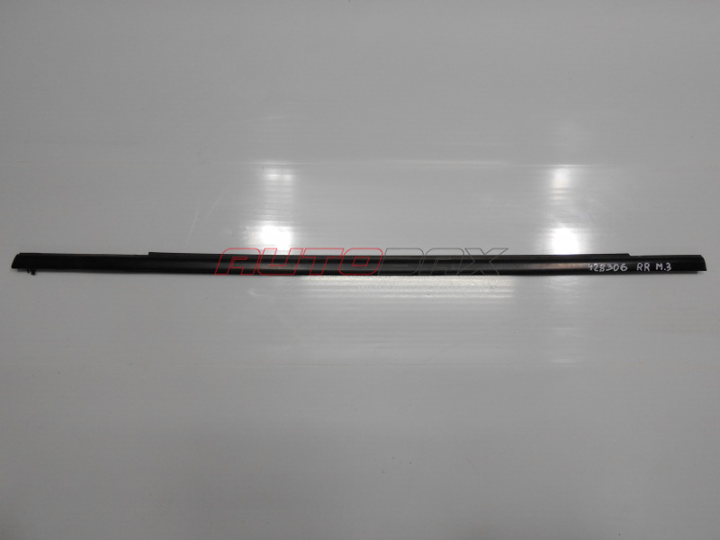 Rear Right Door Glass Seal Mazda 3 (BK) 2002>2009