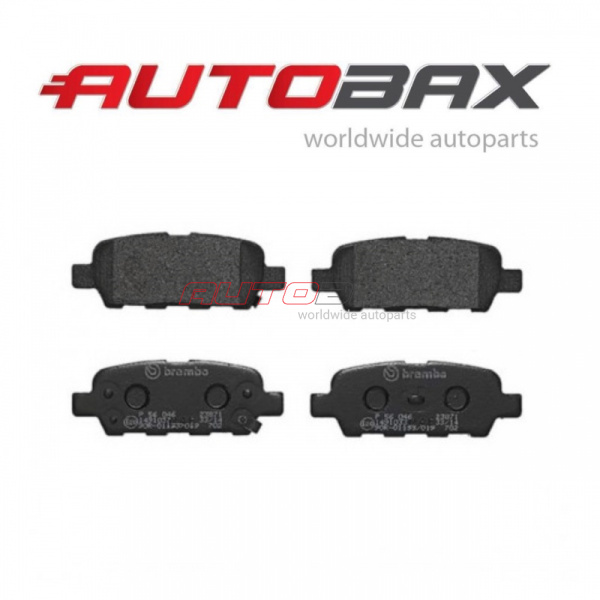Rear Brake Pads Nissan Tiida (C11) 2007>2014