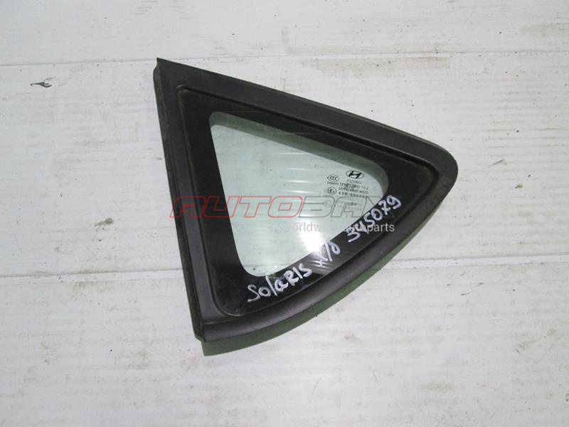 Left Rear Quarter Glass Solaris 2010>2017