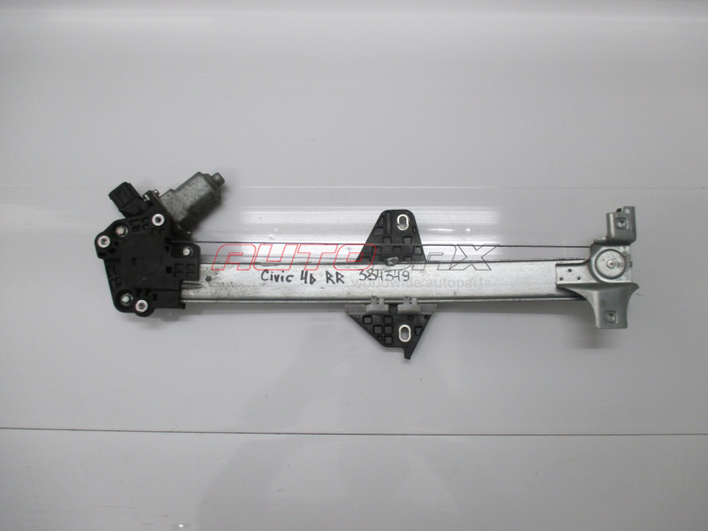 Window Regulator Rear Right Civic 4D 2006>2012
